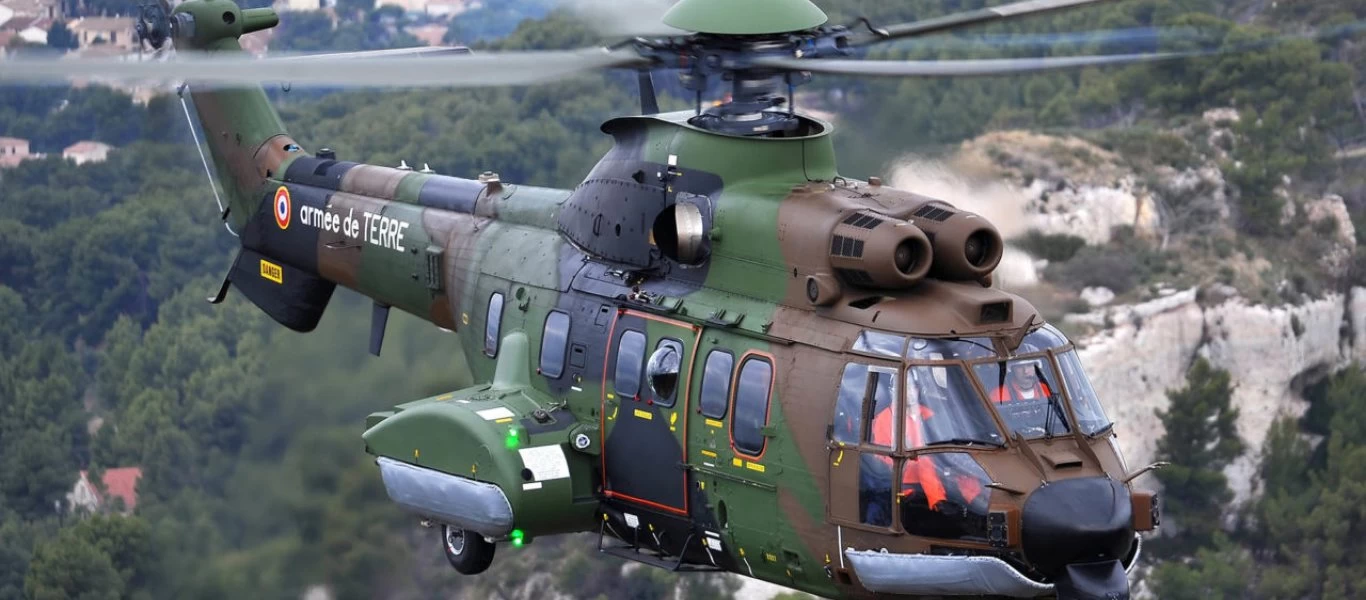 Συντριβή ελικοπτέρου Cougar του γαλλικού Στρατού